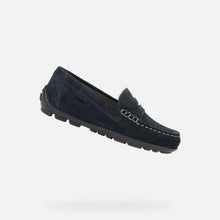 Load image into Gallery viewer, Navy suede loafer (New Fast)
