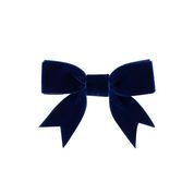 Mini velvet bowtie